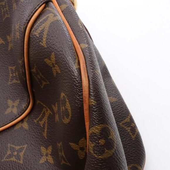 LOUIS VUITTON Brown Monogram Leather Shoulder Bag - Picture 7 of 10